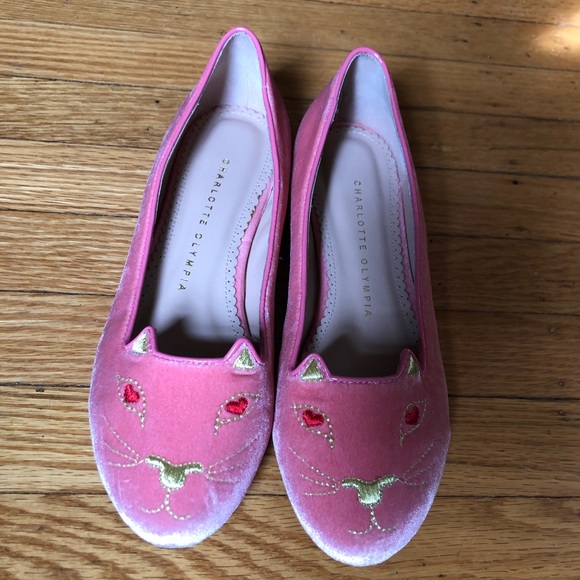 Charlotte Olympia Shoes - Kitty flats!